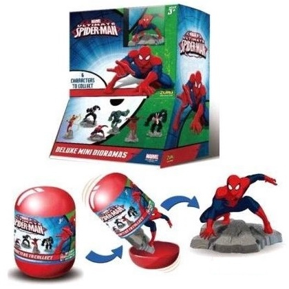 Set 2 mini- figurine surpriza in capsula de plastic, Spiderman [1]