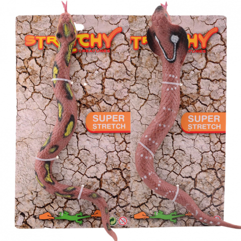 Jucarii 3-5 ani - UP Int'l-Set 2 serpi super elastici din silicon, 35 - 38 cm