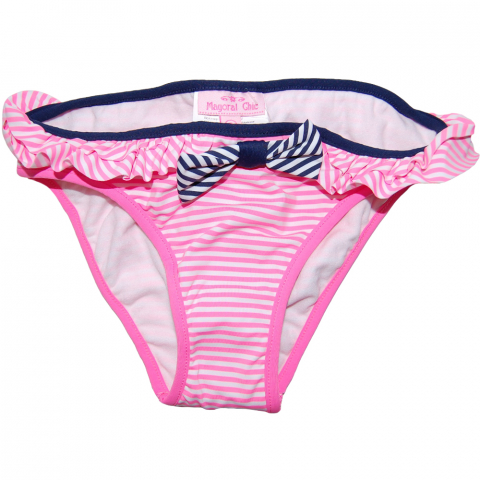 Set 2 slipuri de baie Roz/Alb/Bleumarin (3663), 7 ani, 122 cm [2]