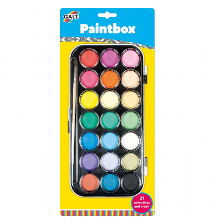 Jucarii +6 Ani - Galt-Set-21-acuarele-cu-pensula