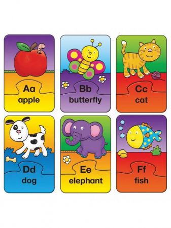 Olcsó ajándékok gyerekeknek - Galt-Set-26-de-puzzle-uri-Alphabet-2-piese