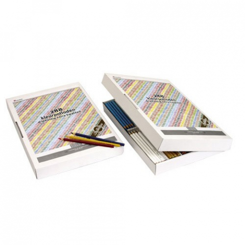 Rechizite scolare - Set-288-creioane-colorate-triunghiulare-Heutink-Heutink