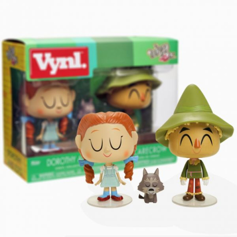 Jucarii 0-1 ani - Set 3 figurine din vinil Vrajitorul din Oz