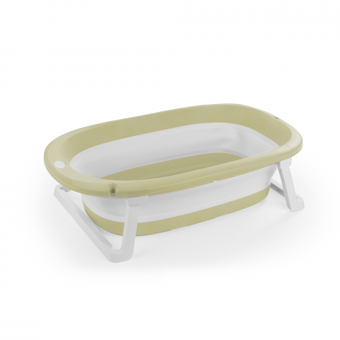 Set 3 in 1 cu cadita pliabila - Verde eco [1]