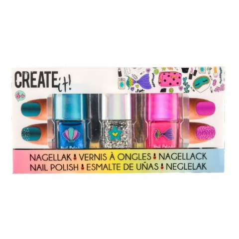 Cadouri copii - Set-3-lacuri-de-unghii-pentru-fetite-Create-It-Create-It