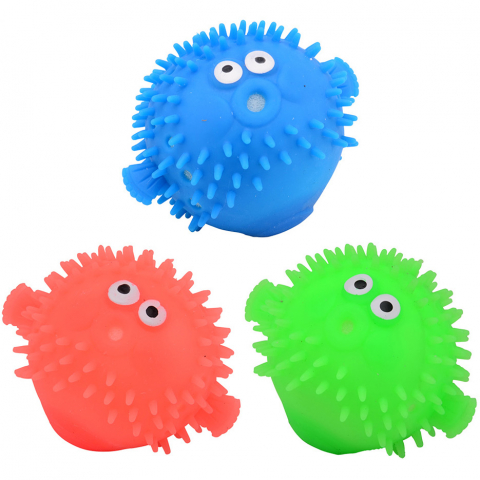 Játékok 3-5 éveseknek - Set 3 mingi pentru apa cu burete Splash, 6 cm