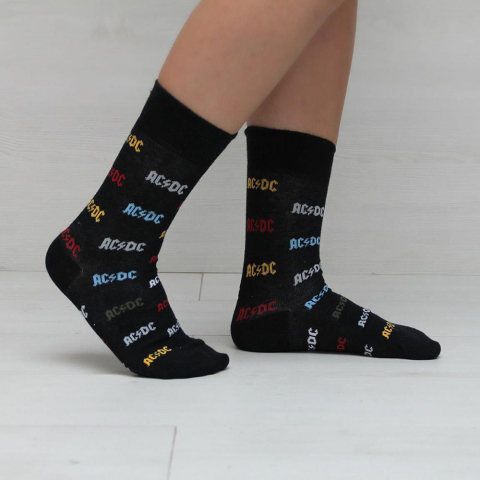 Set 3 perechi sosete AC/DC, 35-41 [3]