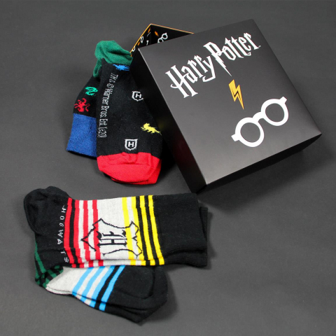 Set 3 perechi sosete Harry Potter, 35-41 [3]