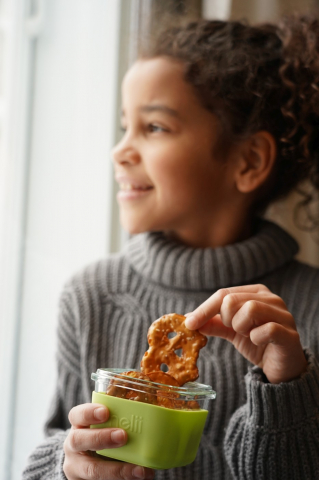 Set 3 Recipiente Sticla 3 160Ml Cu Husa Antiderapanta Silicon Melii Blue Mint Lime [3]