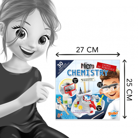 Buki France-Set 30 de experimente pentru copii - Chimie Microscopica [7]
