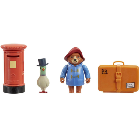 Oktató játékok - Set 4 figurine Scrisorile lui Paddington catre matusa Lucy, 6 - 8 cm