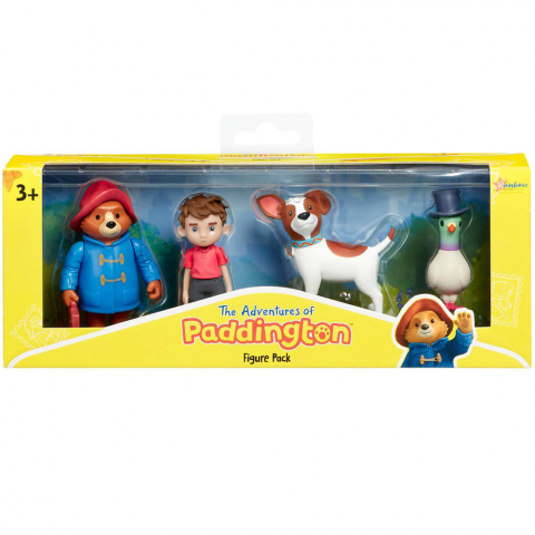 Játékok 1-3 éveseknek - Set 4 figurine Ursuletul Paddington, 5,5 - 7 cm