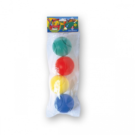 Játékok 6 éves kortól - Androni Giocattoli Set 4 mingi burete 7 cm PS Androni Giocattoli