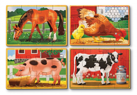 Melissa-Doug-Set-4-puzzle-lemn-in-cutie-Animale-domestice [1]