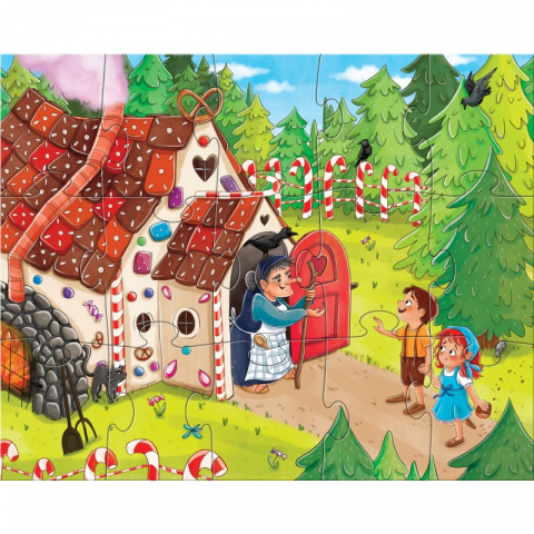 Haba-Set 4 puzzle-uri cu figurine In lumea basmelor, HABA [3]