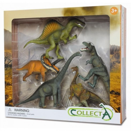 Jucarii cu Dinozauri - Collecta-Set-5-figurine-preistorice-Collecta