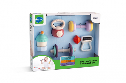 Játékok 0-12 hónaposoknak - Set 5 Jucarii Gingivale Sport