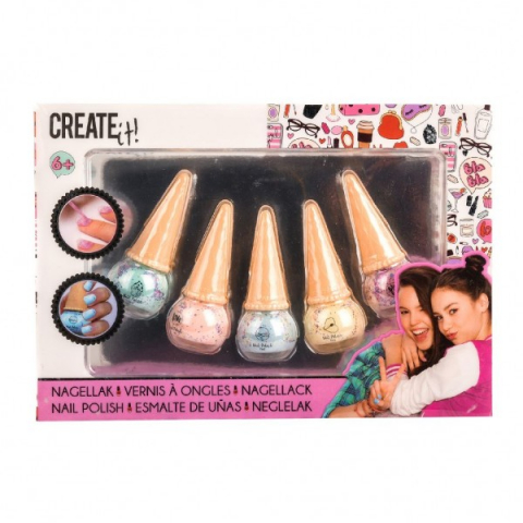 Cadouri copii - Set-5-oje-Create-It-in-forma-de-inghetata-Create-It