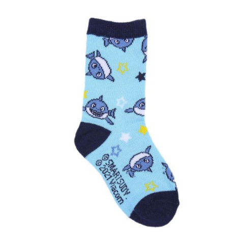 Set 5 perechi sosete Baby Shark, marimea 17/18 [6]