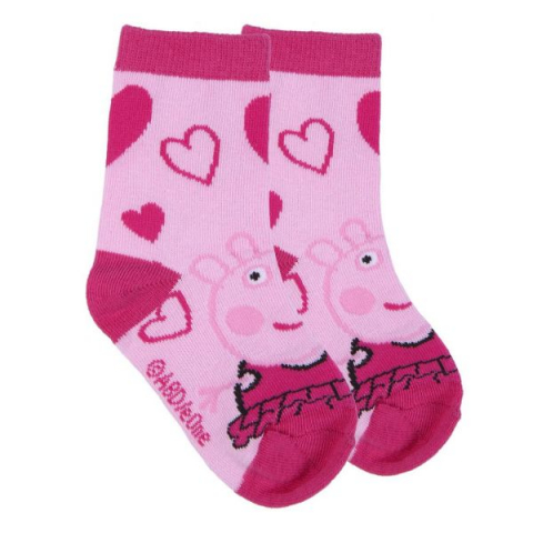 Set 5 perechi sosete Peppa Pig, marimea 15/16 [6]