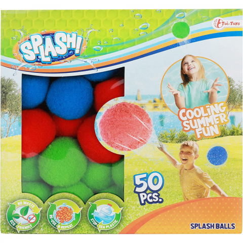 Cadouri botez - Set-50-bile-splash-apa,-5-cm,-Toi-Toys-Otto-Simon
