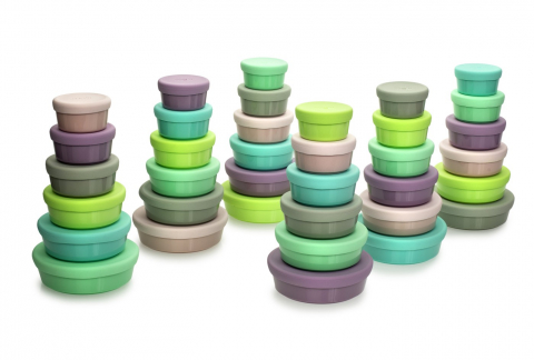 Set 6 Recipiente Hrana Bebe, Melii, Model Turn [2]