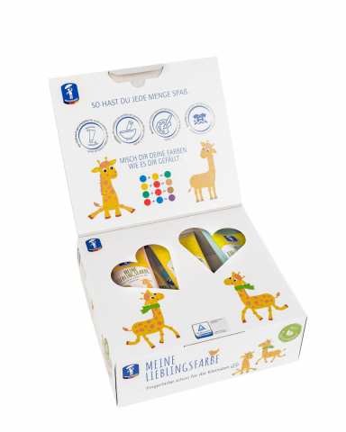 FEUCHTMANN-Set 6 tuburi vopsea pictura cu degetele - Pastel [2]