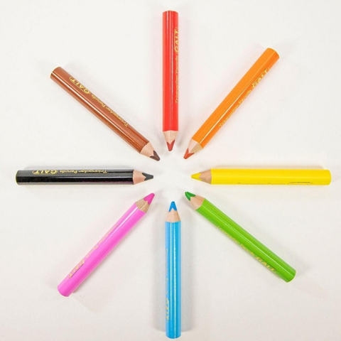 Set 8 creioane colorate triunghiulare [2]