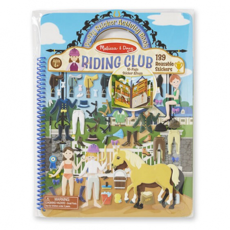 Játékok 6 éves kortól - Melissa & Doug Set abtibilduri pufoase Clubul de calarie