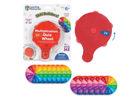 Jucarii educative - Learning Resources-Set activitati educative - Rotita cu tabla inmultirii