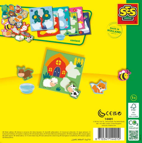 SES Creative-Set Autocolante Animale-Unde Locuiesc [2]