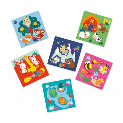 SES Creative-Set Autocolante Animale-Unde Locuiesc [5]