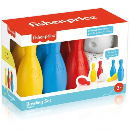 Oktató játékok - Fisher-Price-Set-bowling-colorat
