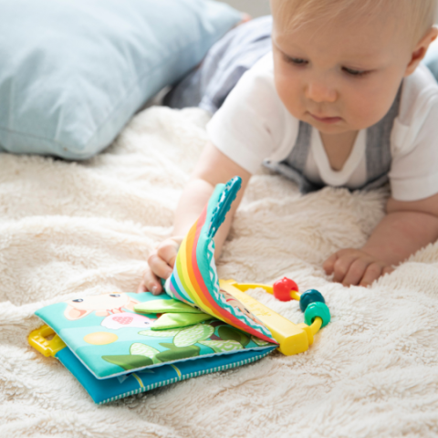 Set Cadou Girafa Sophie, Zornaitoare Si Carticica Cu Activitati [4]