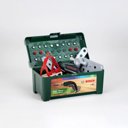 Klein-Set camion cu trusa scule Ixolino Bosch [6]