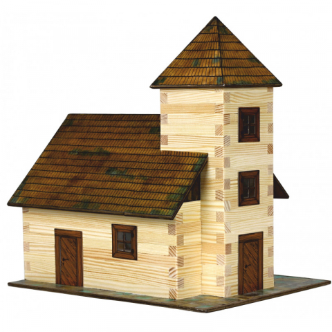 Walachia-Set constructie arhitectura Biserica, 213 piese din lemn, Walachia [3]