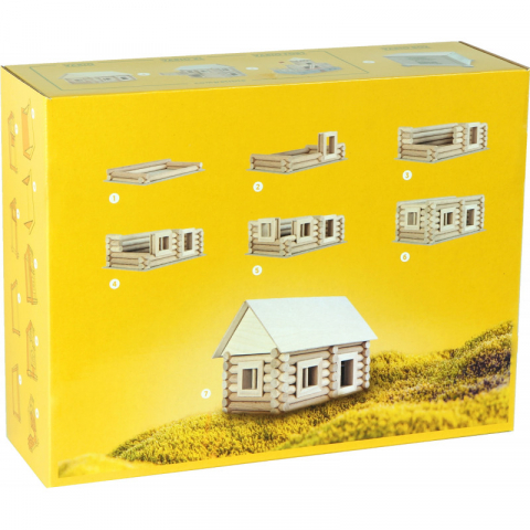 Walachia-Set constructie arhitectura Vario, 72 piese din lemn, Walachia [5]