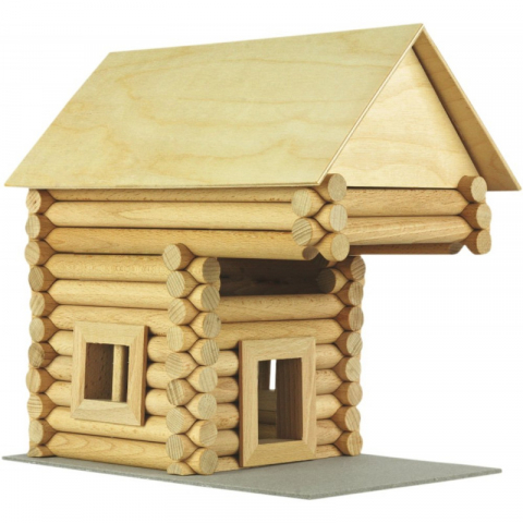 Walachia-Set constructie arhitectura Vario Box, 450 piese din lemn (VARIO + XL + FORT), Walachia [7]