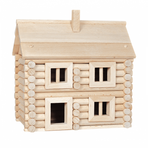 Walachia-Set constructie arhitectura Vario Massive, 209 piese mari din lemn, Walachia [6]