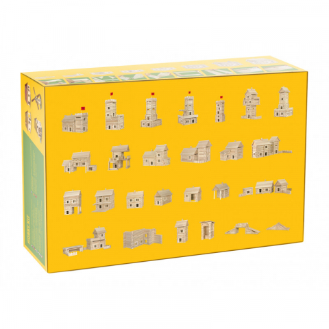 Walachia-Set constructie arhitectura Vario Massive, 209 piese mari din lemn, Walachia [3]