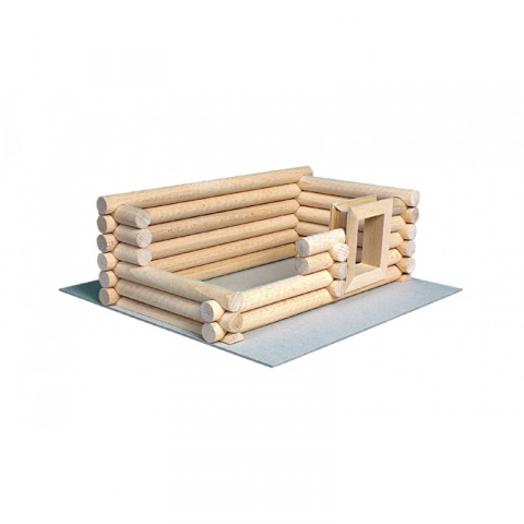 Set constructie arhitectura Vario Suitcase, 72 piese din lemn, Walachia [8]