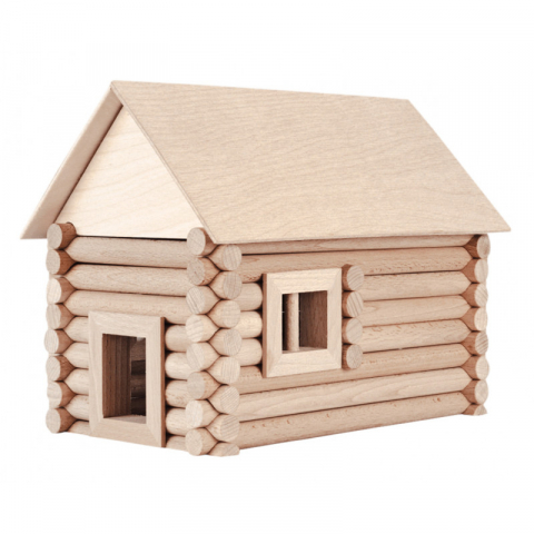 Set constructie arhitectura Vario XL, 184 piese din lemn, Walachia [6]
