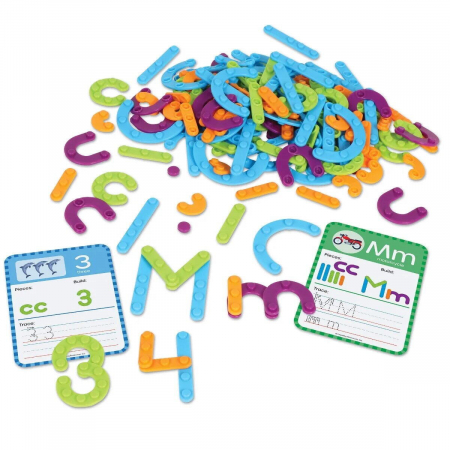 Learning Resources Set constructie - Litere si cifre [1]