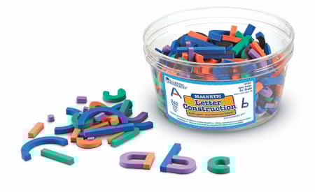 Materiale gradinita - Learning-Resources-Set-constructie-magnetic-Litere-si-cifre