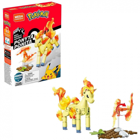Pokemon-Set Constructie Pokemon – Ponyta, 70 Piese [2]