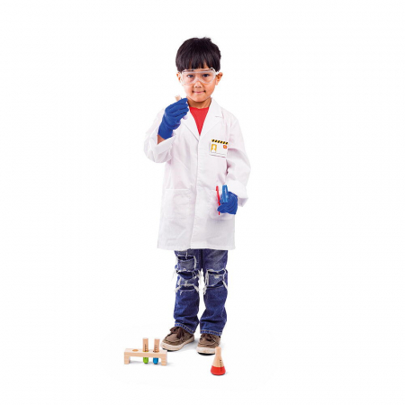 Halloween játékok - BIGJIGS Toys-Set costum si accesorii de laborator pentru copii