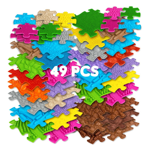Cadouri botez - Set-covorase-ortopedice-senzoriale-puzzle-Diamant-A-Muffik-Muffik