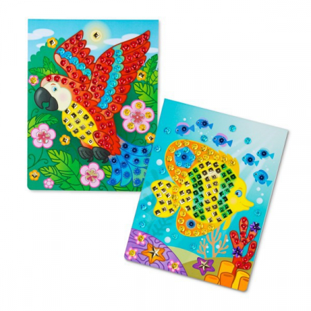 Játékok 6-8 éveseknek - Melissa-Doug-Set-creatie-cu-paiete-Animale