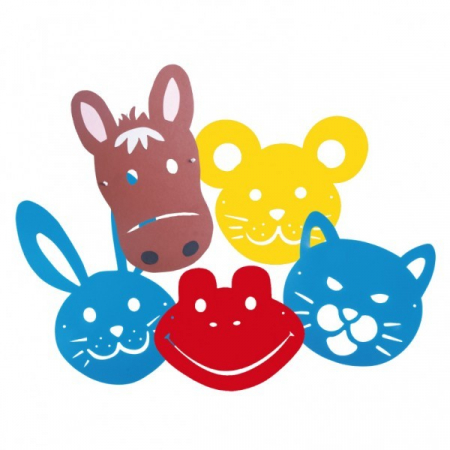 Jucarii educative - Beleduc Set creatie masti Animalute