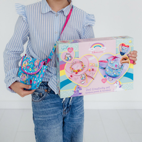 Set creativ 2 in 1 - Bijuterii & gentuta unicorni [7]